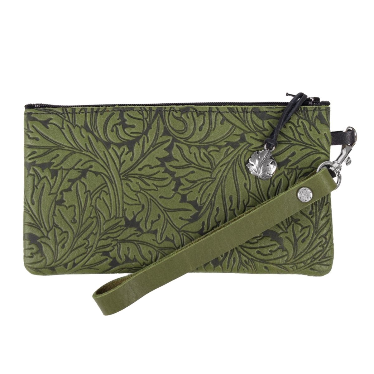 Oberon Design Wristlet in Acanthus Leaf Fern