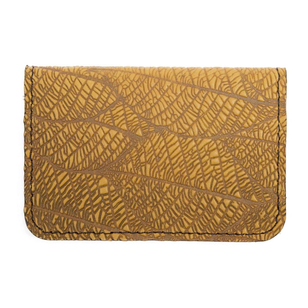 Fallen Leaves Mini Wallet, Marigold