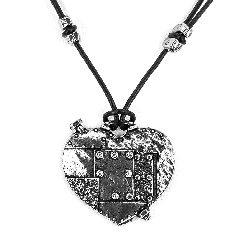Oberon Design Fearless Heart Jewelry Set, Necklace