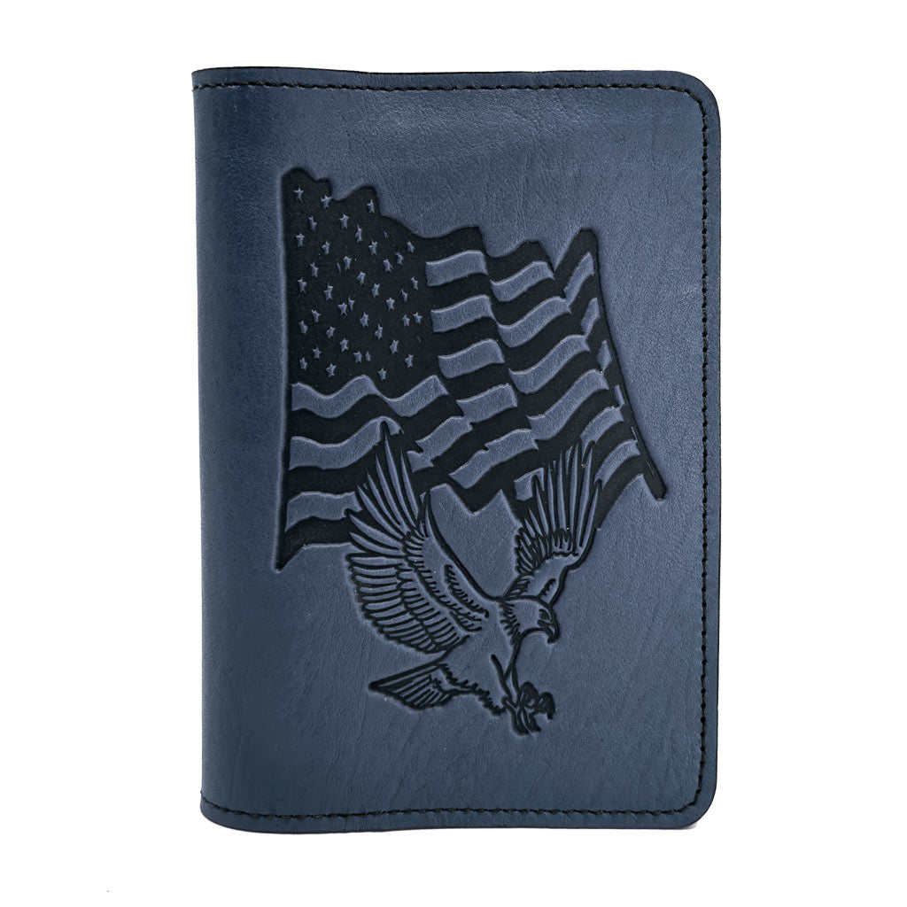 Pocket Notebook Cover, Flag and Eagle