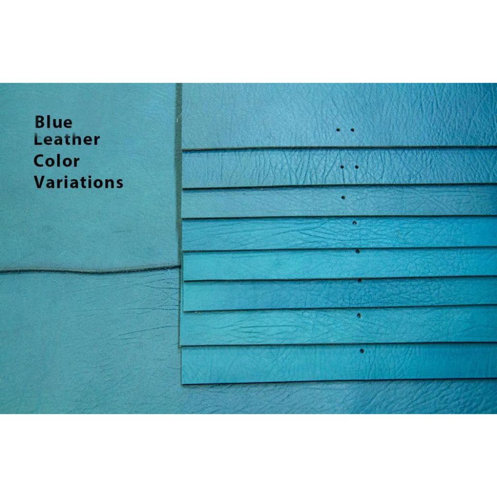 Oberon Design Leather iPad Mini Cover, Case, Blue Leather Color Variations