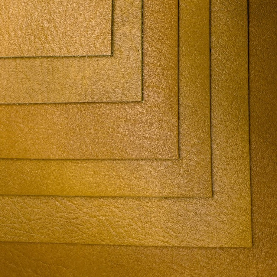 Oberon Design Marigold Leather Color Variations