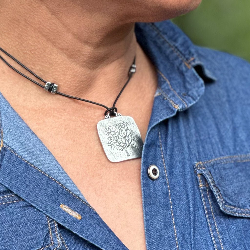 Oberon Design Jewelry Set, Rune Tree Necklace