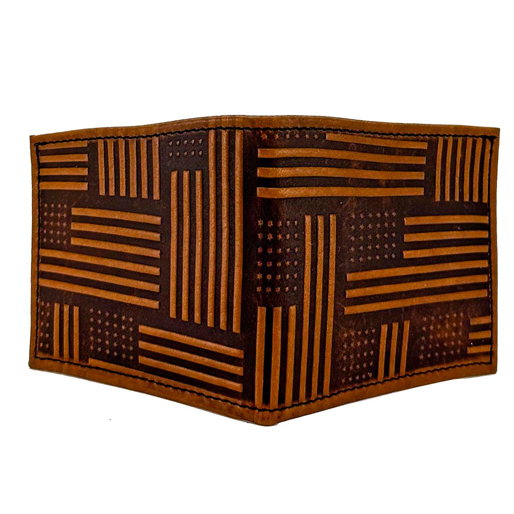 Bi-Fold Wallet, American Flag