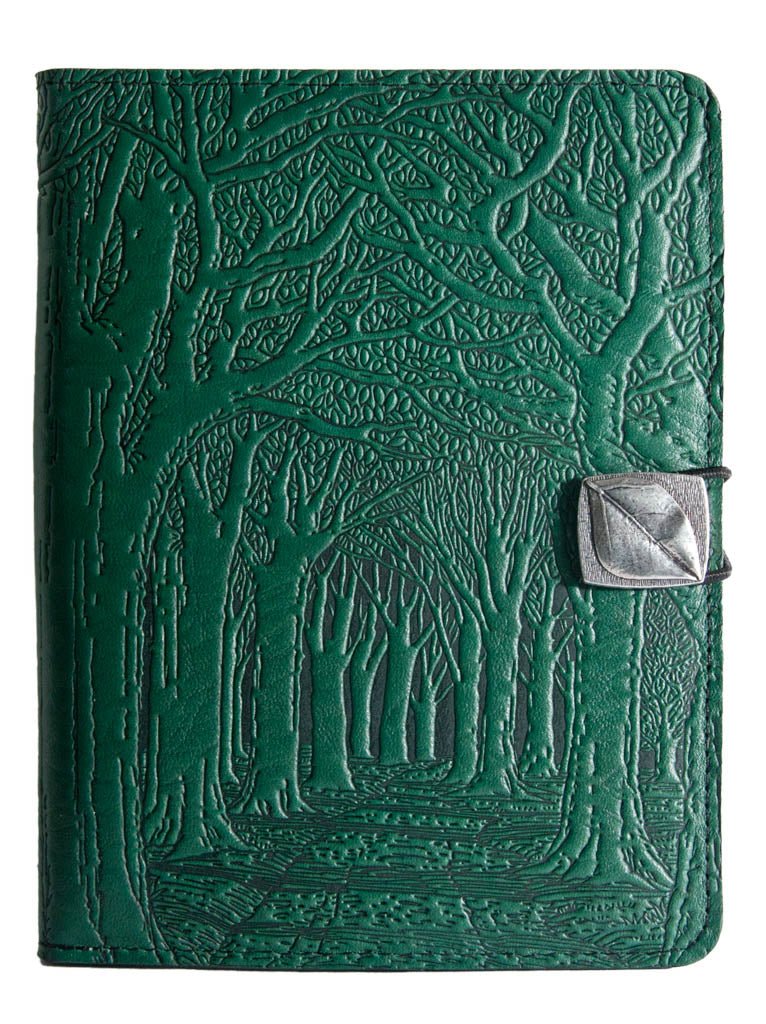 Leather Cover, Case for Kindle e-Readers, Avenue of Trees , Fern