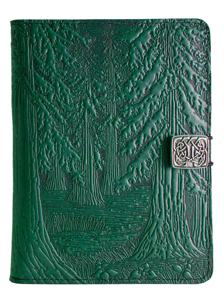 Genuine leather cover, case for Kindle e-Readers, Forest, Fern
