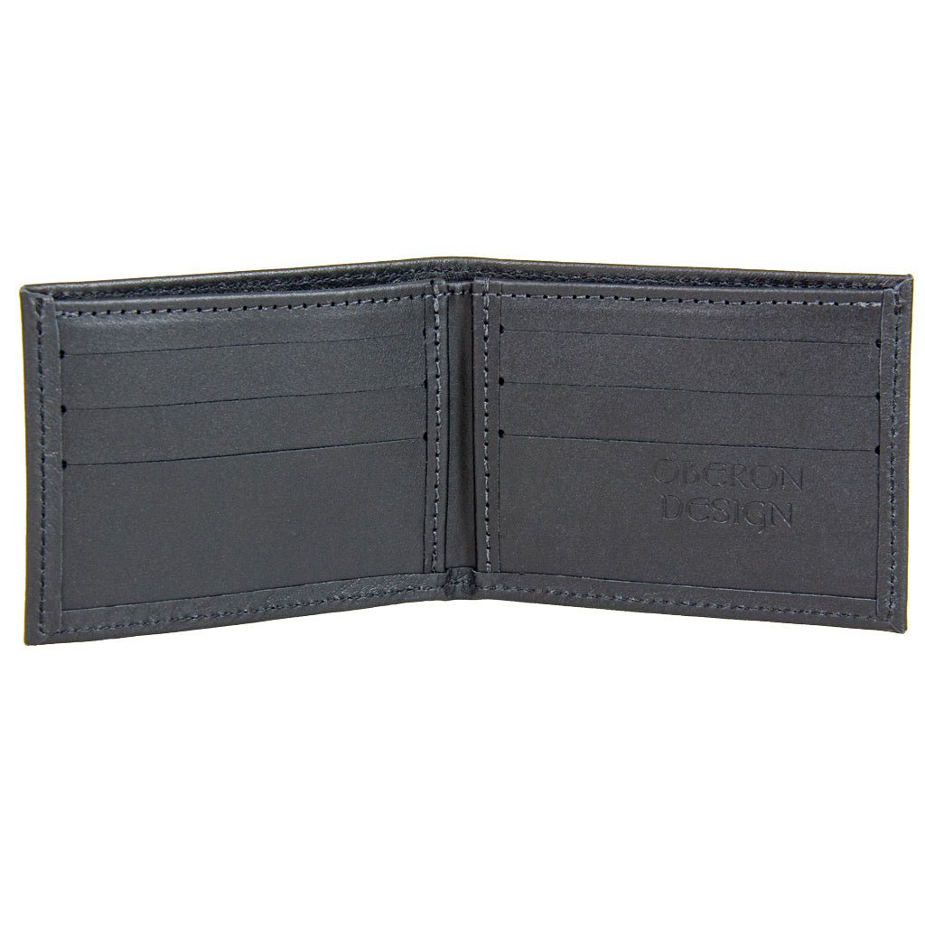 Oberon Design Leather Men's Wallet, Interior