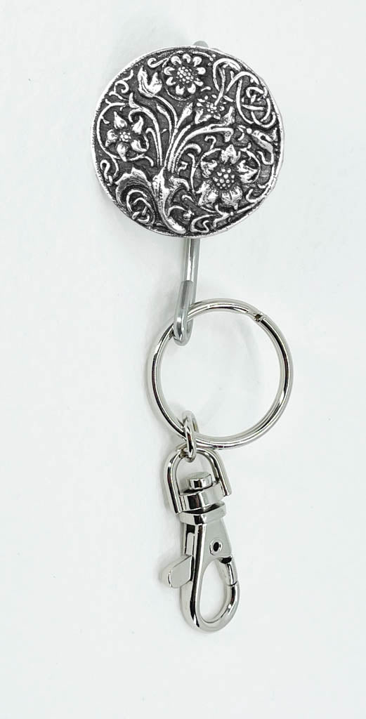 Key Ring Purse Hook, Wildflowers