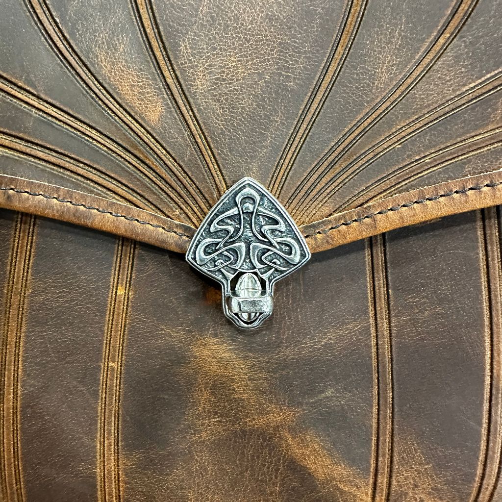 Olivia Crossbody, Hard Times, Closure Detail