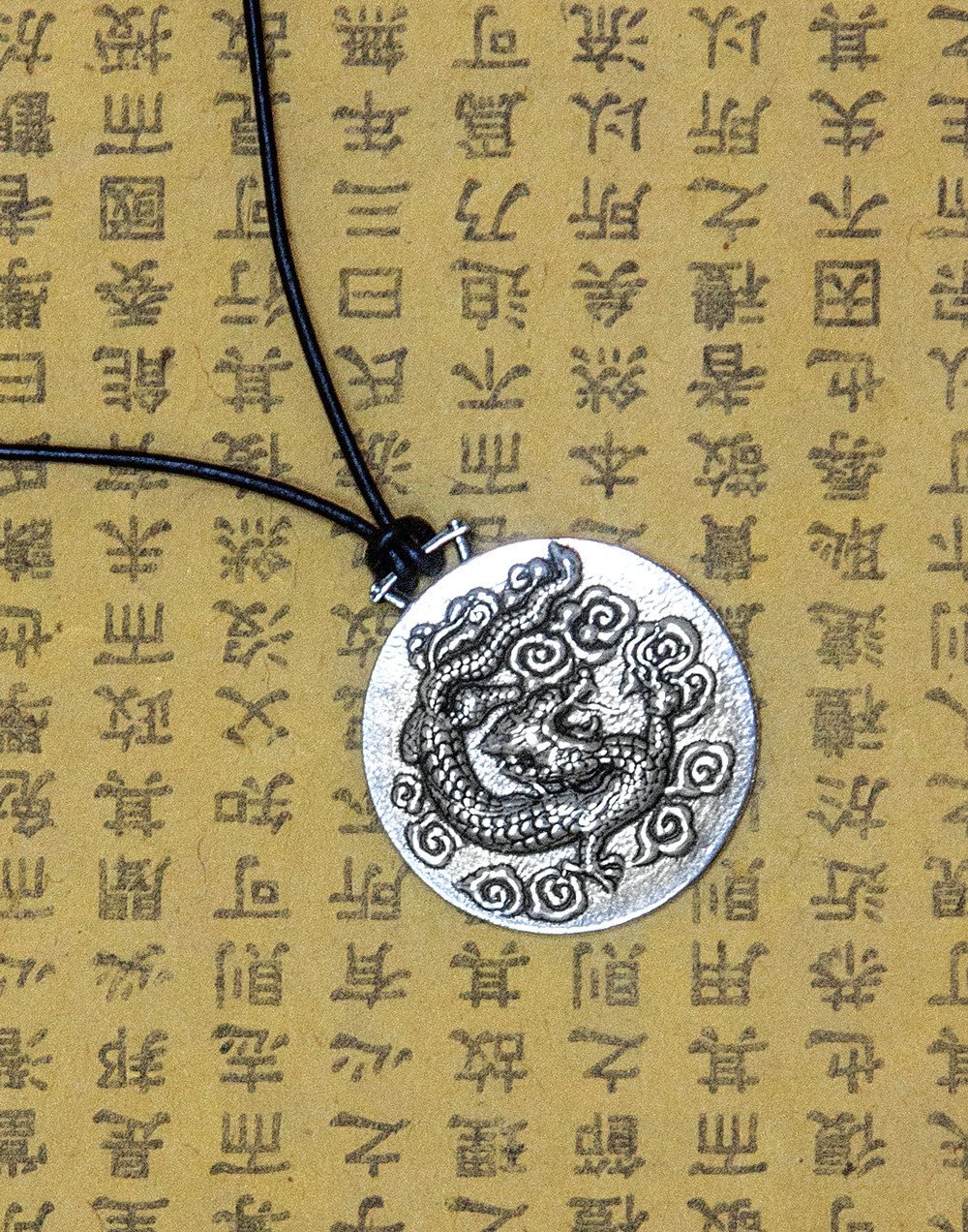 Britannia Metal Necklace, Sky Dragon