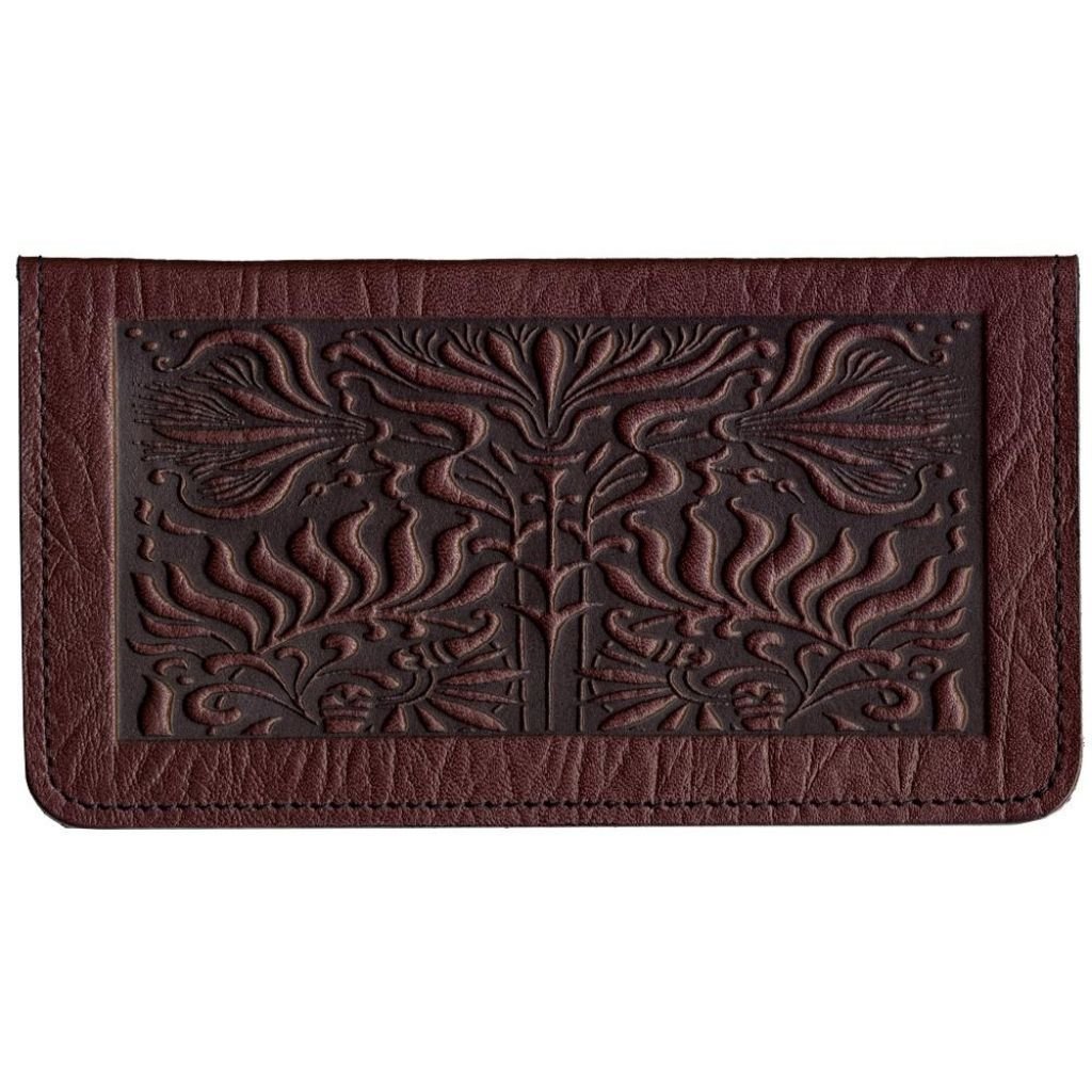 Checkbook Cover, Thistle